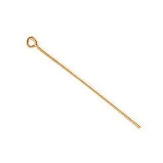 14K Gold Filled 24GA Eye Pin 1.5" (20 pcs)