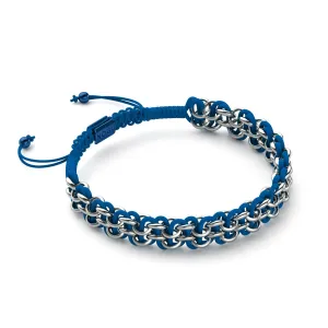 65 Links | Blue Kismet Bracelet