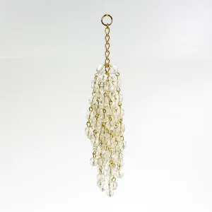 6mm Beaded Crystal Tassels <br> (2 styles)