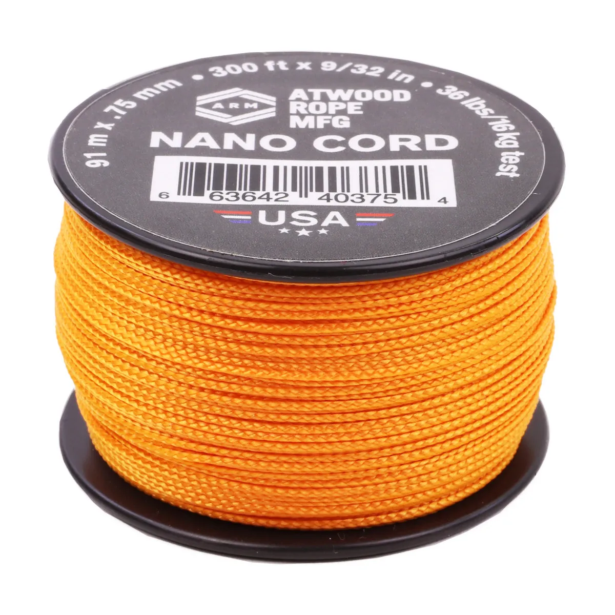 .75mm Nano Cord - Alloy Orange