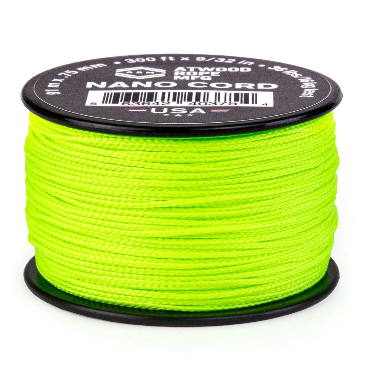 .75mm Nano Cord - Neon Green