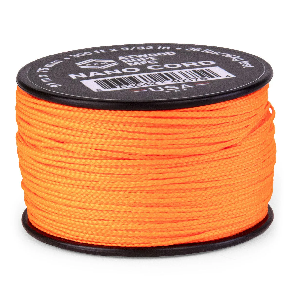 .75mm Nano Cord - Neon Orange