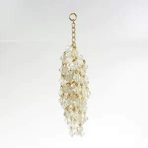 8mm Beaded Crystal Tassels <br> (3 styles)