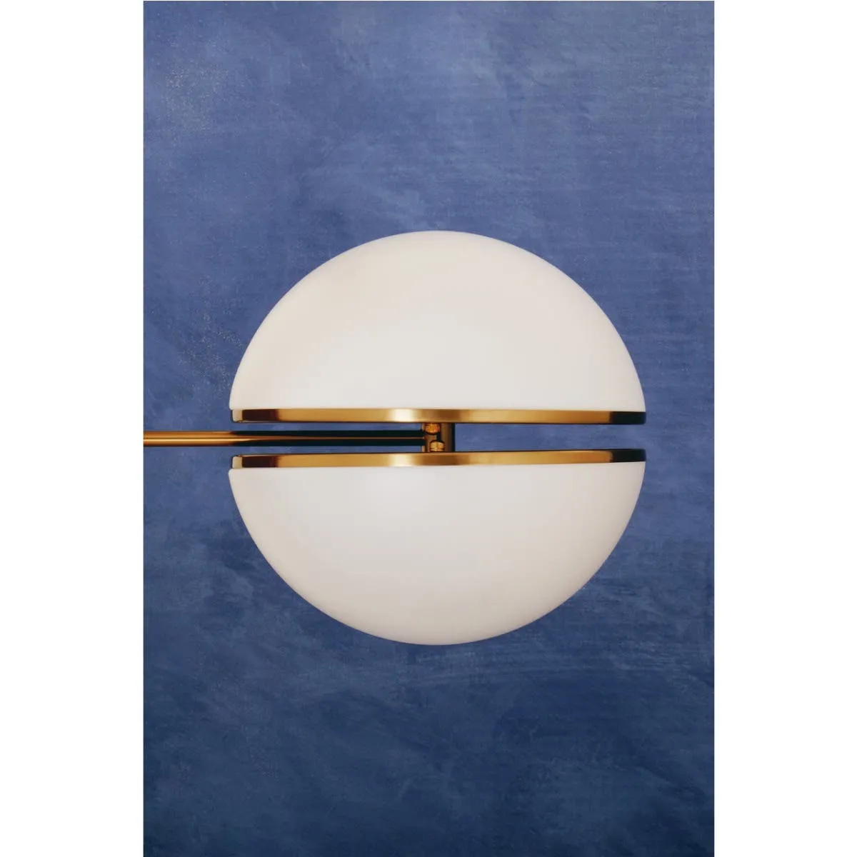 Abira Brushed Brass Ball Wall Light