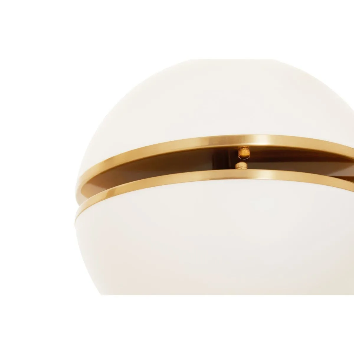 Abira Brushed Brass Ball Wall Light