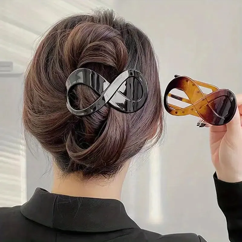 Acrylic Hair Claw Thick Hair Barrettes For Styling Hair