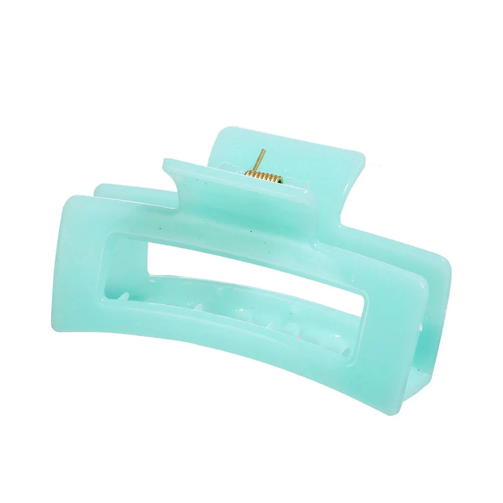 Acrylic Matte Casual Hair Clip Hair Accessories Wholesale