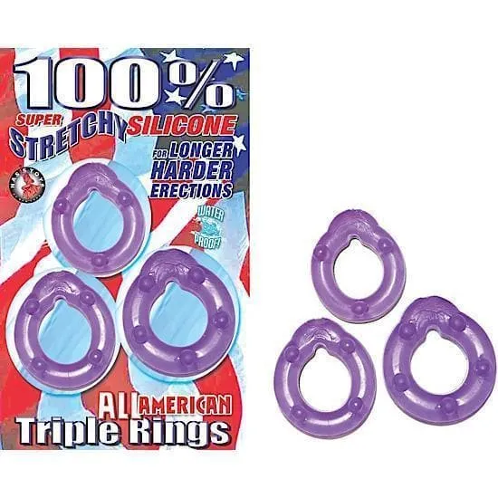 Enhanced All-American Triple Ring Erection Enhancer