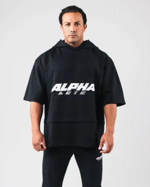 Alpha Layered Hoodie - Black