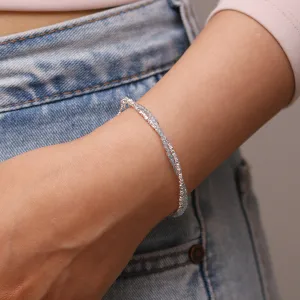 Aquamarine Layered Bracelet