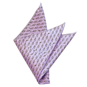 Ash Wednesday Lavender Second Line Pocket Square