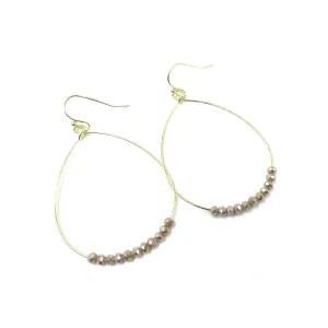 Aster Earring in Champagne