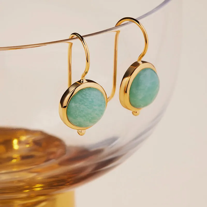 AZZURRO AMAZONITE EARRINGS