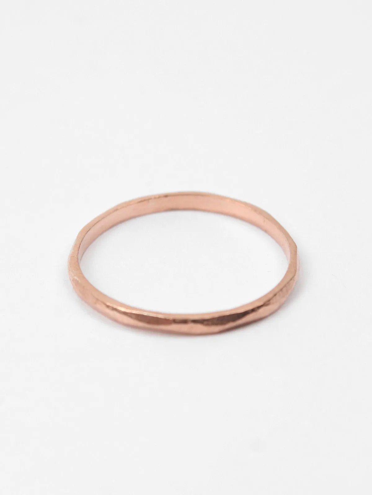 Band Stacking Rings, Rose Gold