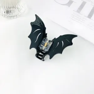 Black Bat Hair Clip