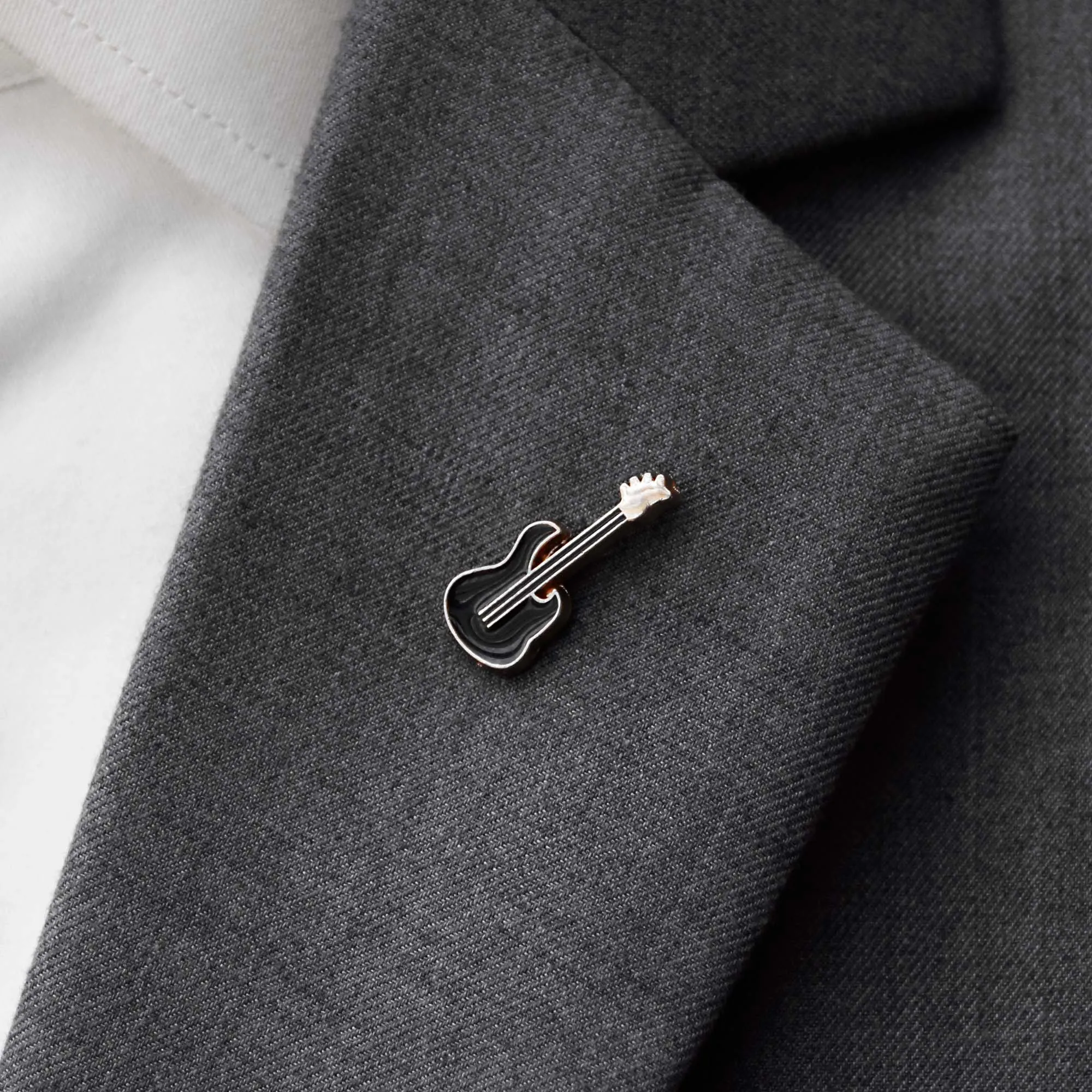 Black Guitar - Lapel pins