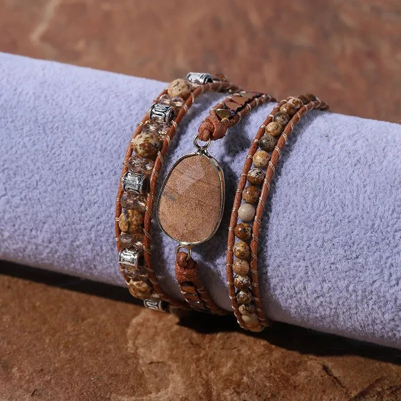 Bohemian Chic Leather Bracelets