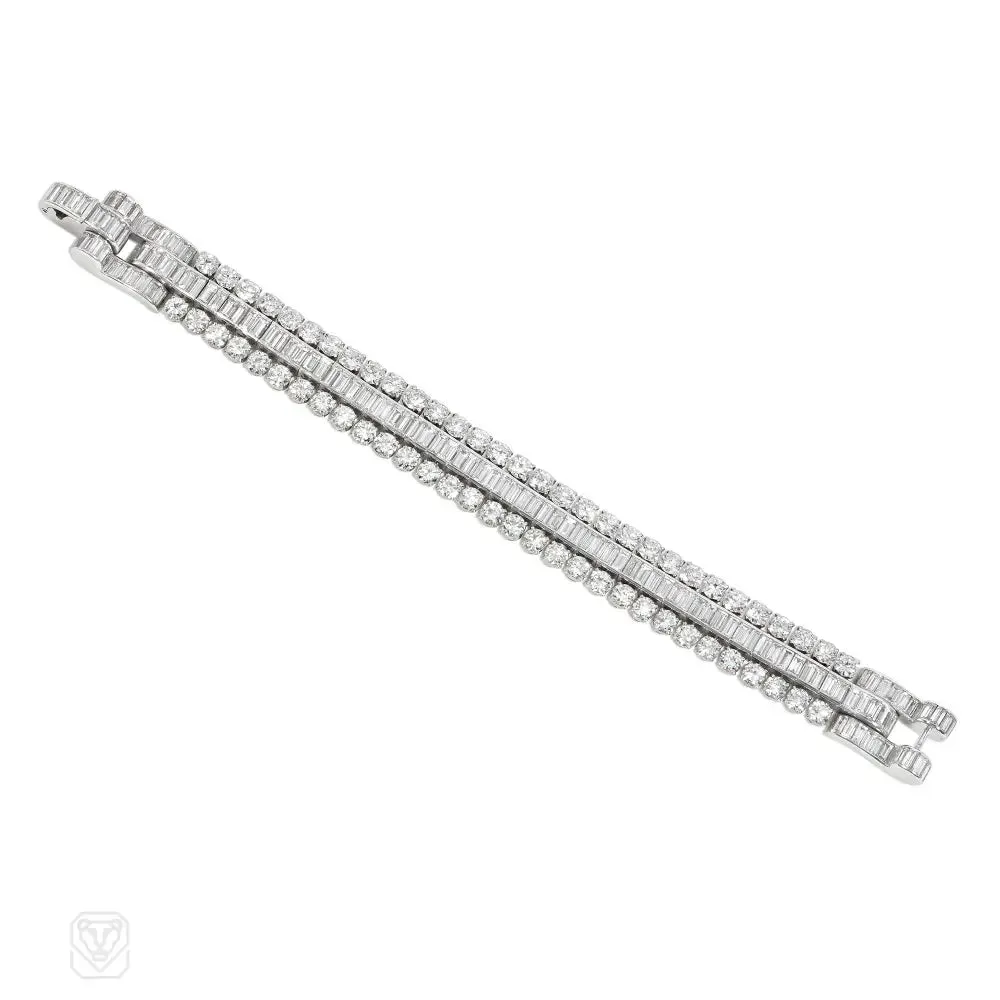 Boucheron, Paris Art Deco diamond bracelet