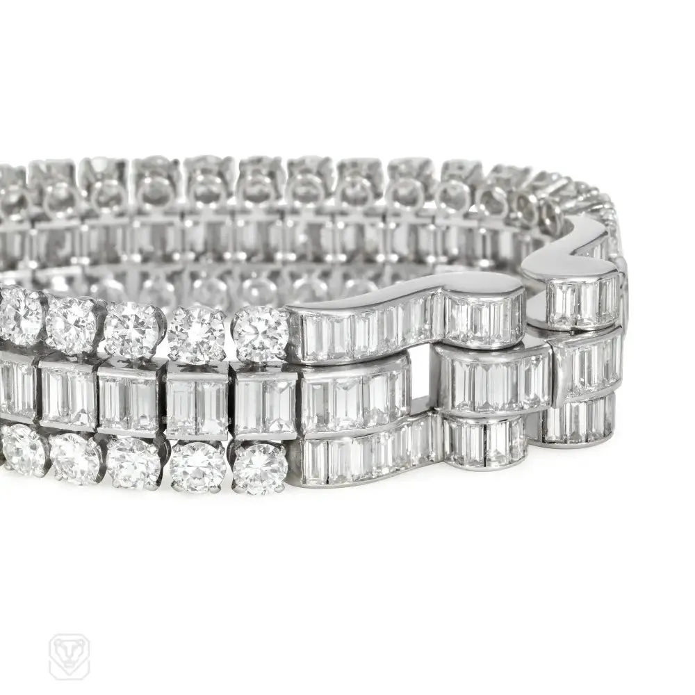 Boucheron, Paris Art Deco diamond bracelet