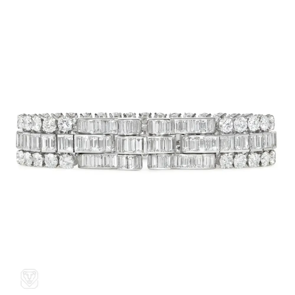 Boucheron, Paris Art Deco diamond bracelet