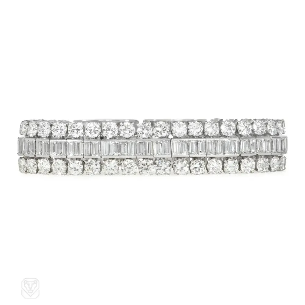 Boucheron, Paris Art Deco diamond bracelet