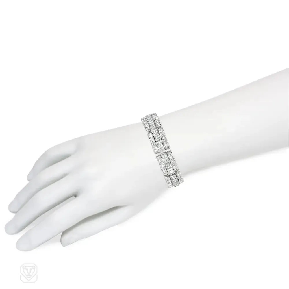 Boucheron, Paris Art Deco diamond bracelet