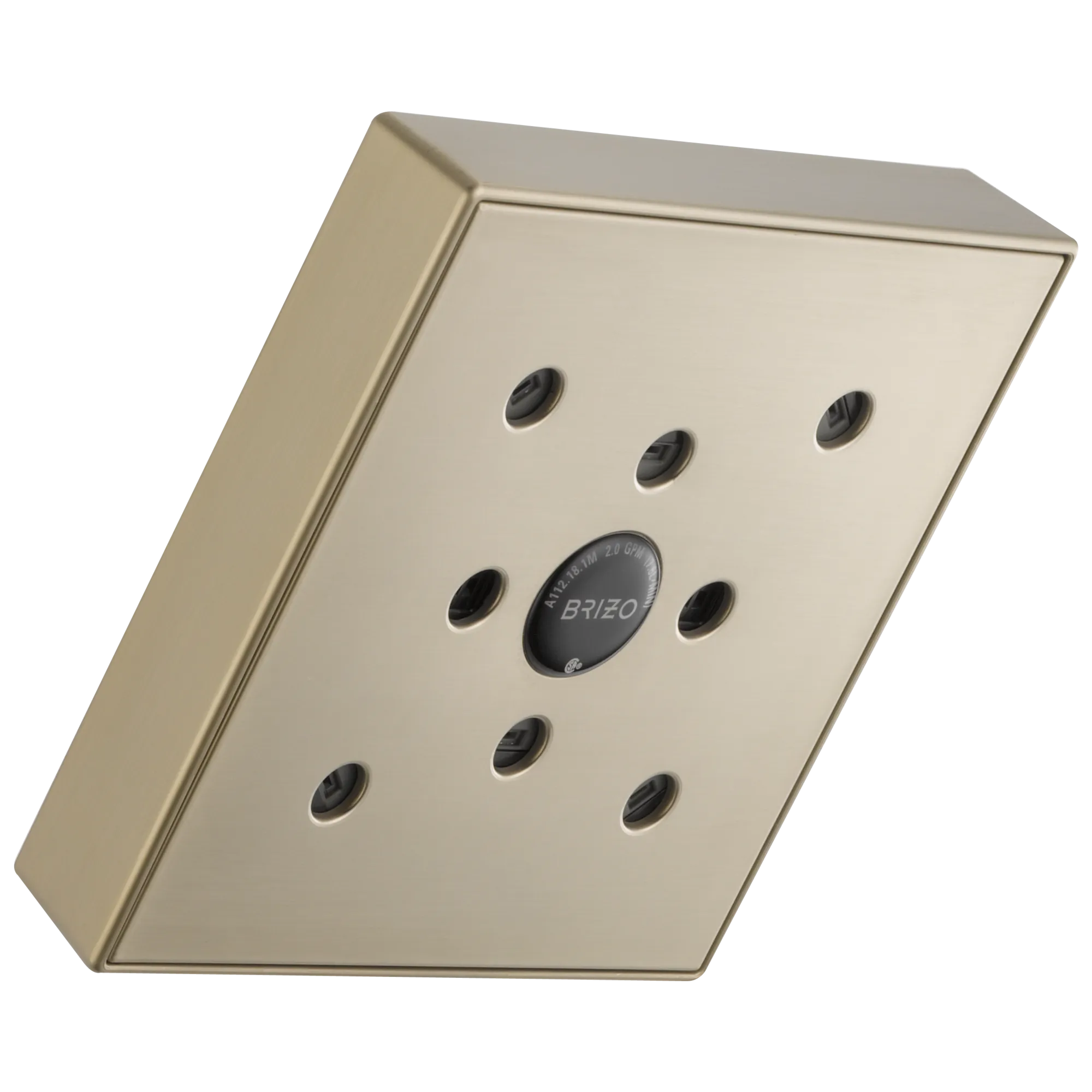 Brizo Brizo Universal Showering: 5" Linear Square H<sub>2</sub>Okinetic<sup></sup> Single Function Wall Mount Showerhead