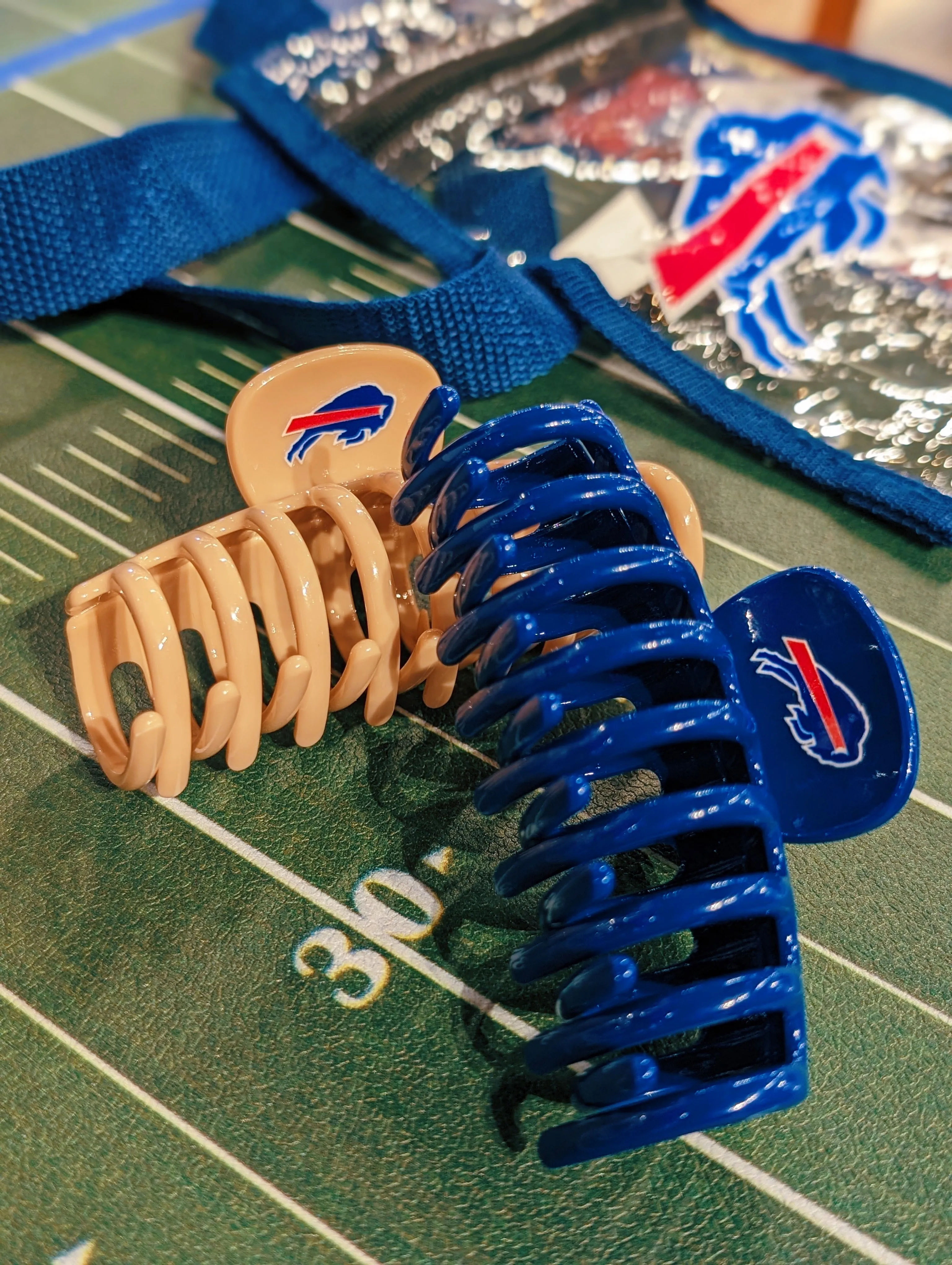 Buffalo Bills 2-Pack Team Hair Clip Set