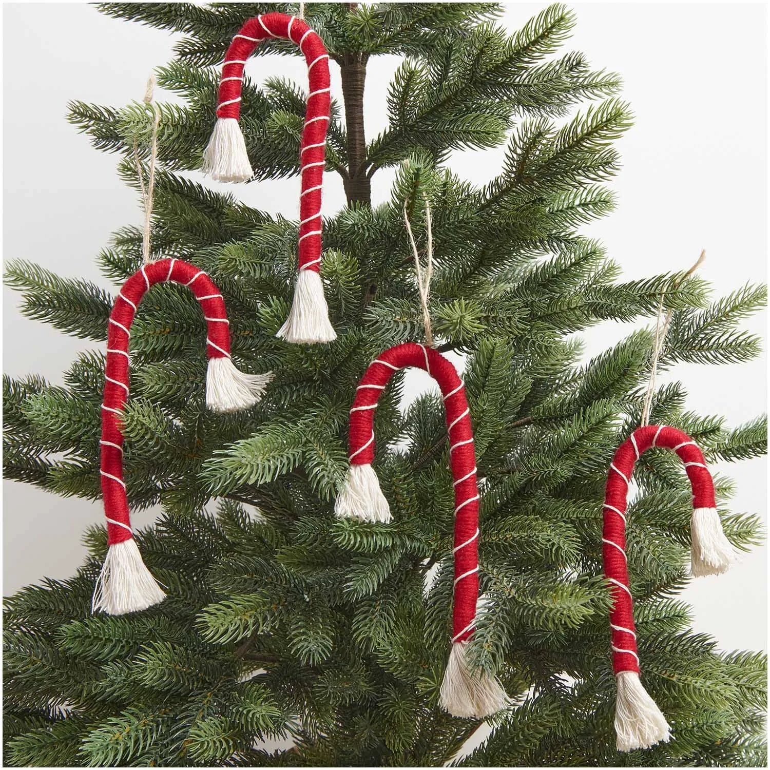 Candy Canes Macramé Kit