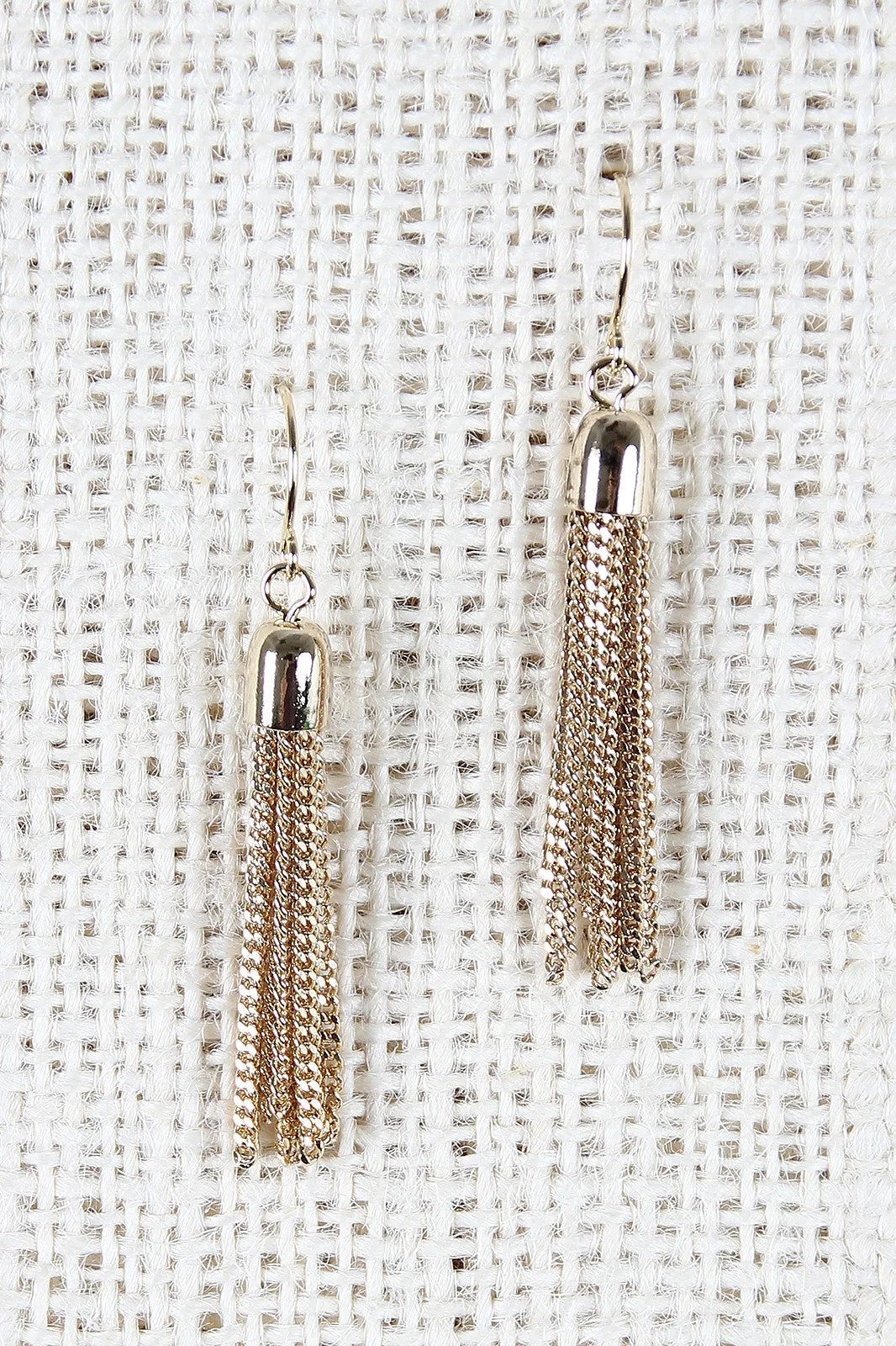 Chain Tassel Earrings