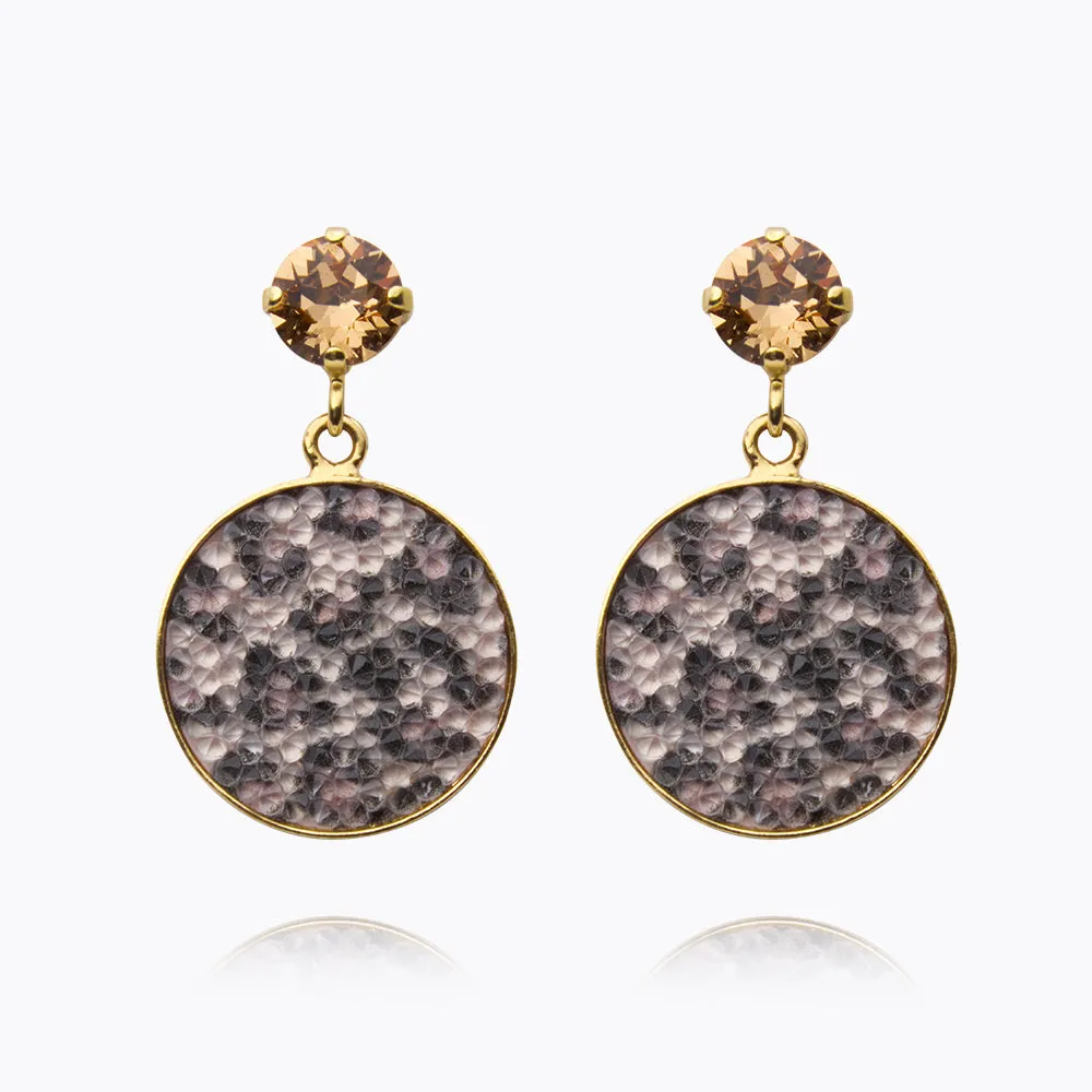 Chloe Earrings / Leopard