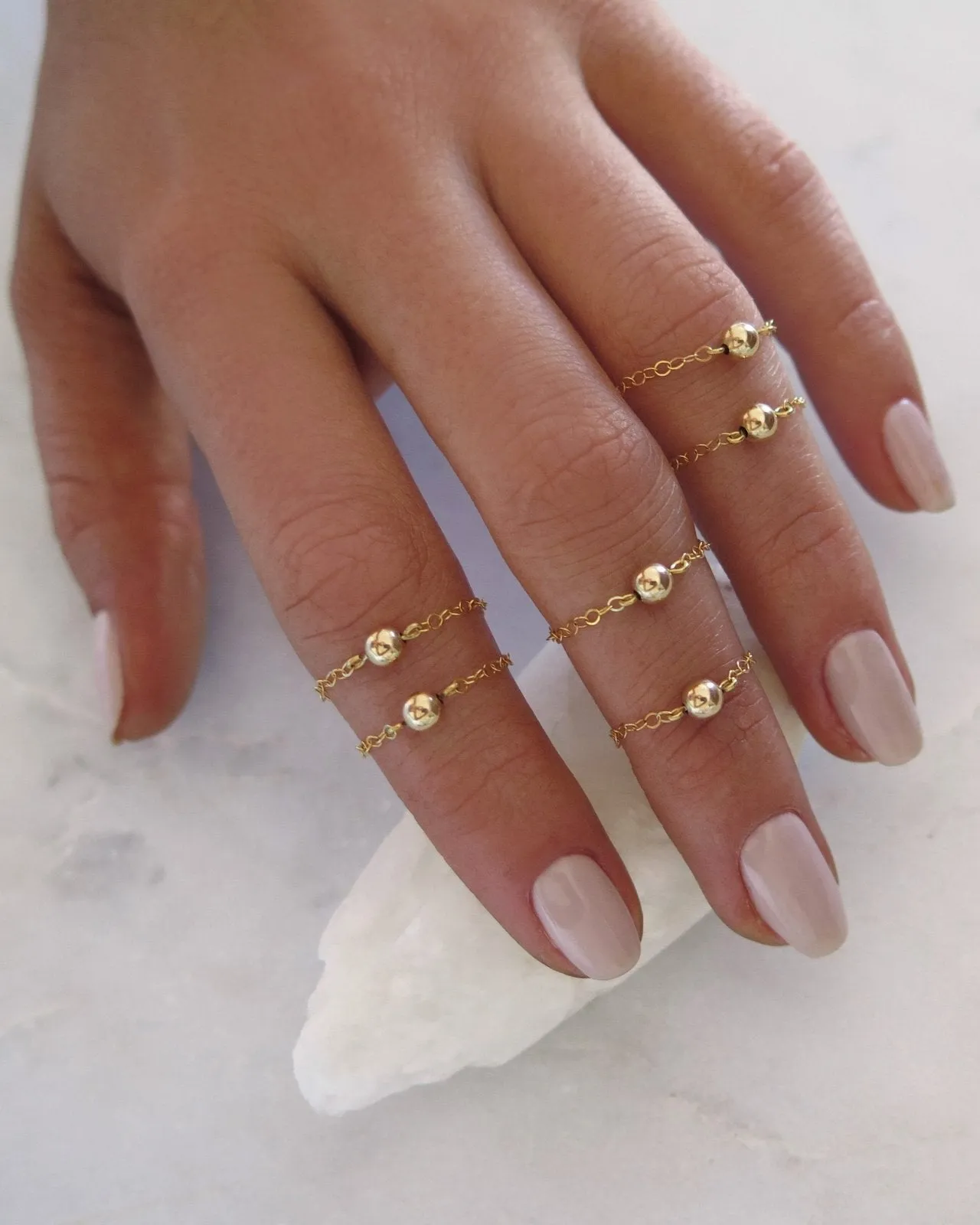 Classic Fingertip Ring - 14K Yellow Gold Fill