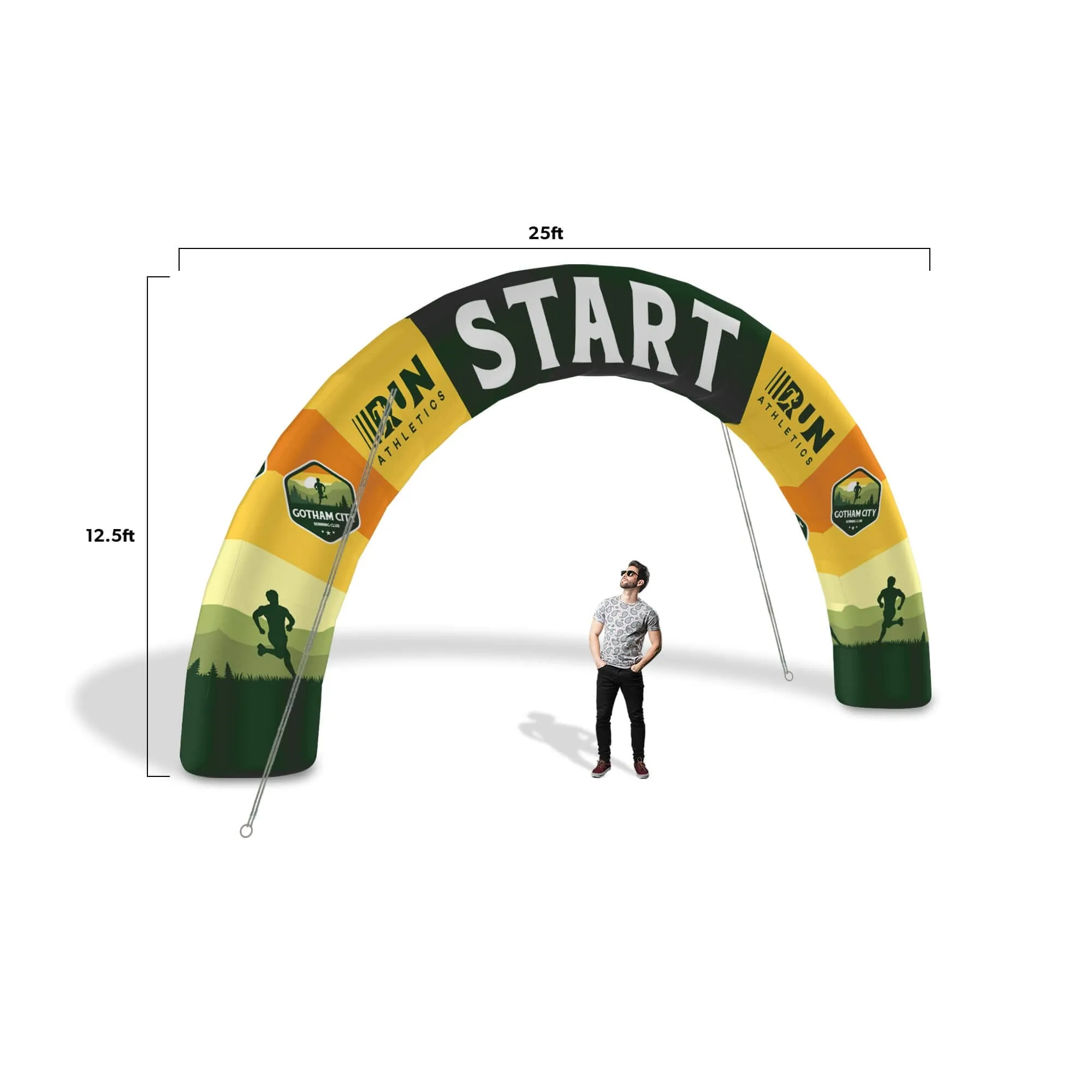 Custom Inflatable Arch Round