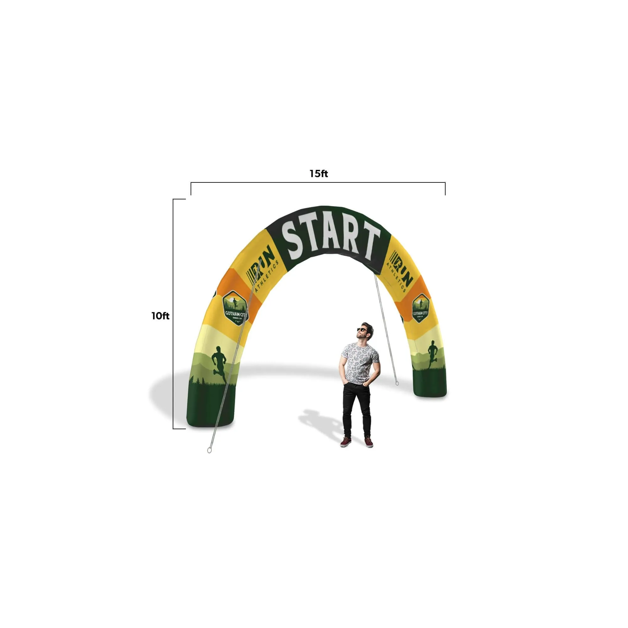 Custom Inflatable Arch Round