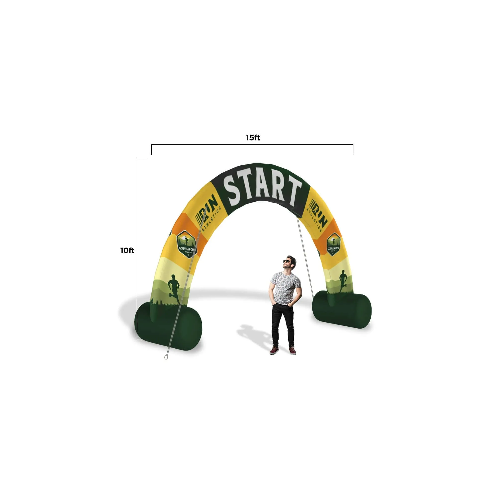 Custom Inflatable Arch Round