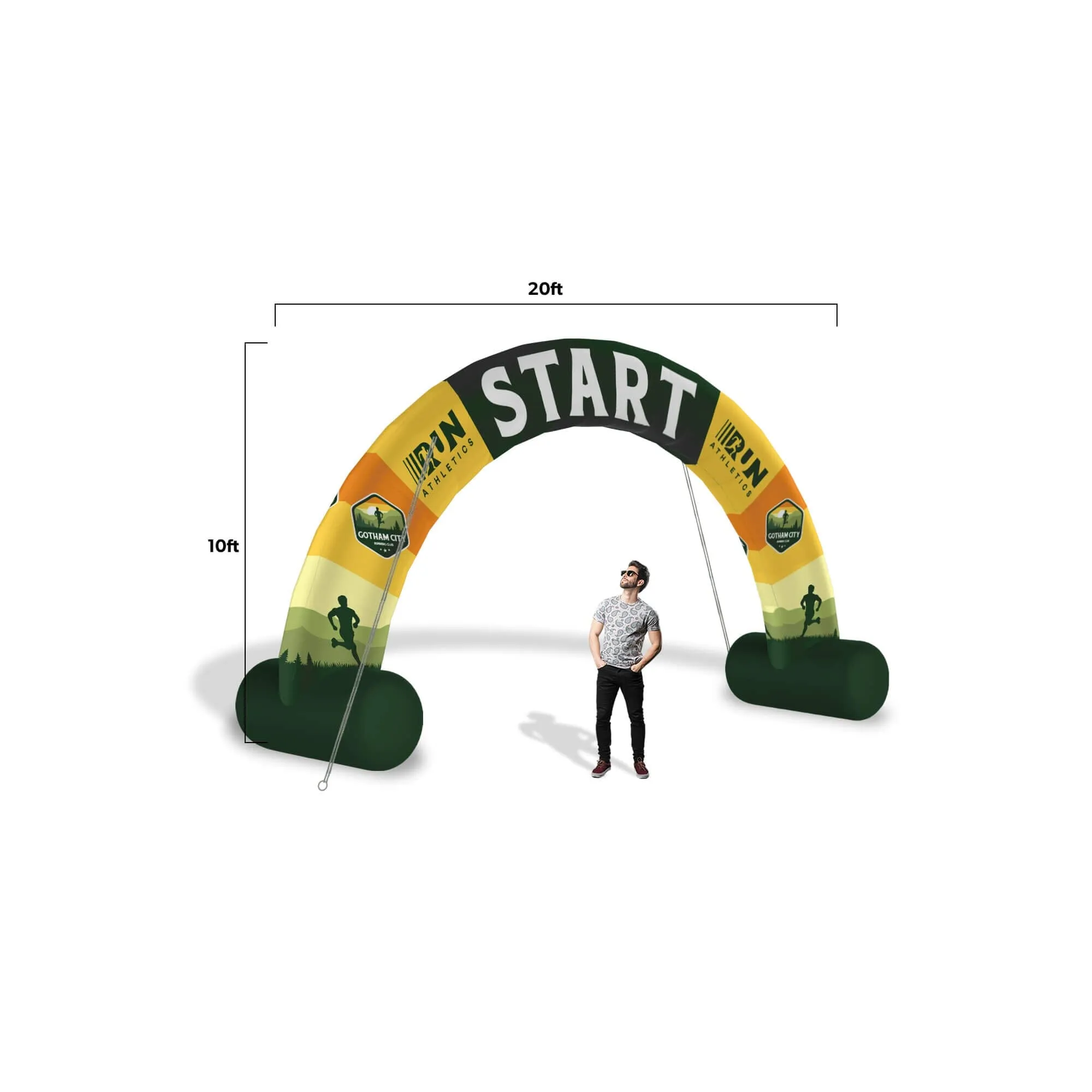 Custom Inflatable Arch Round