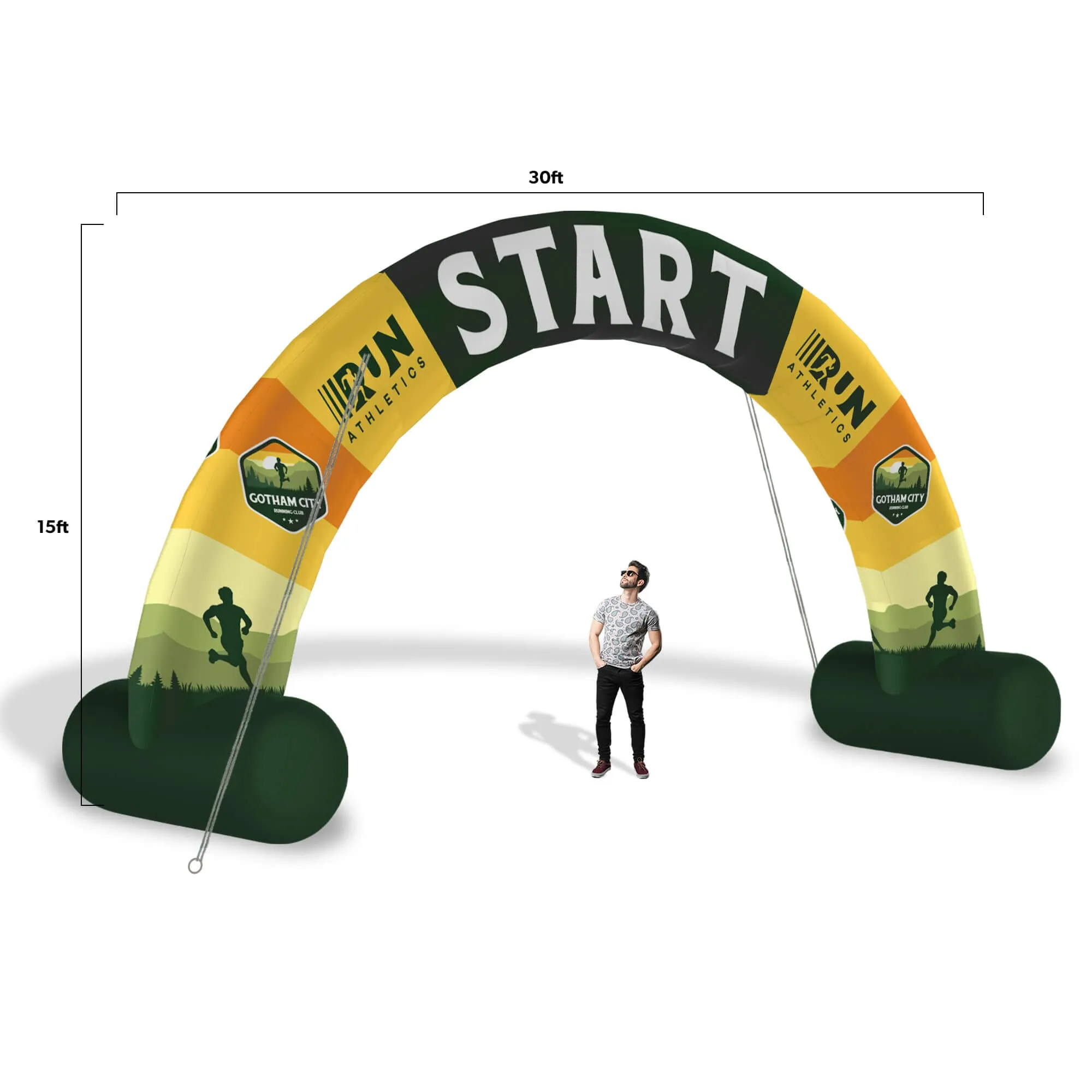 Custom Inflatable Arch Round