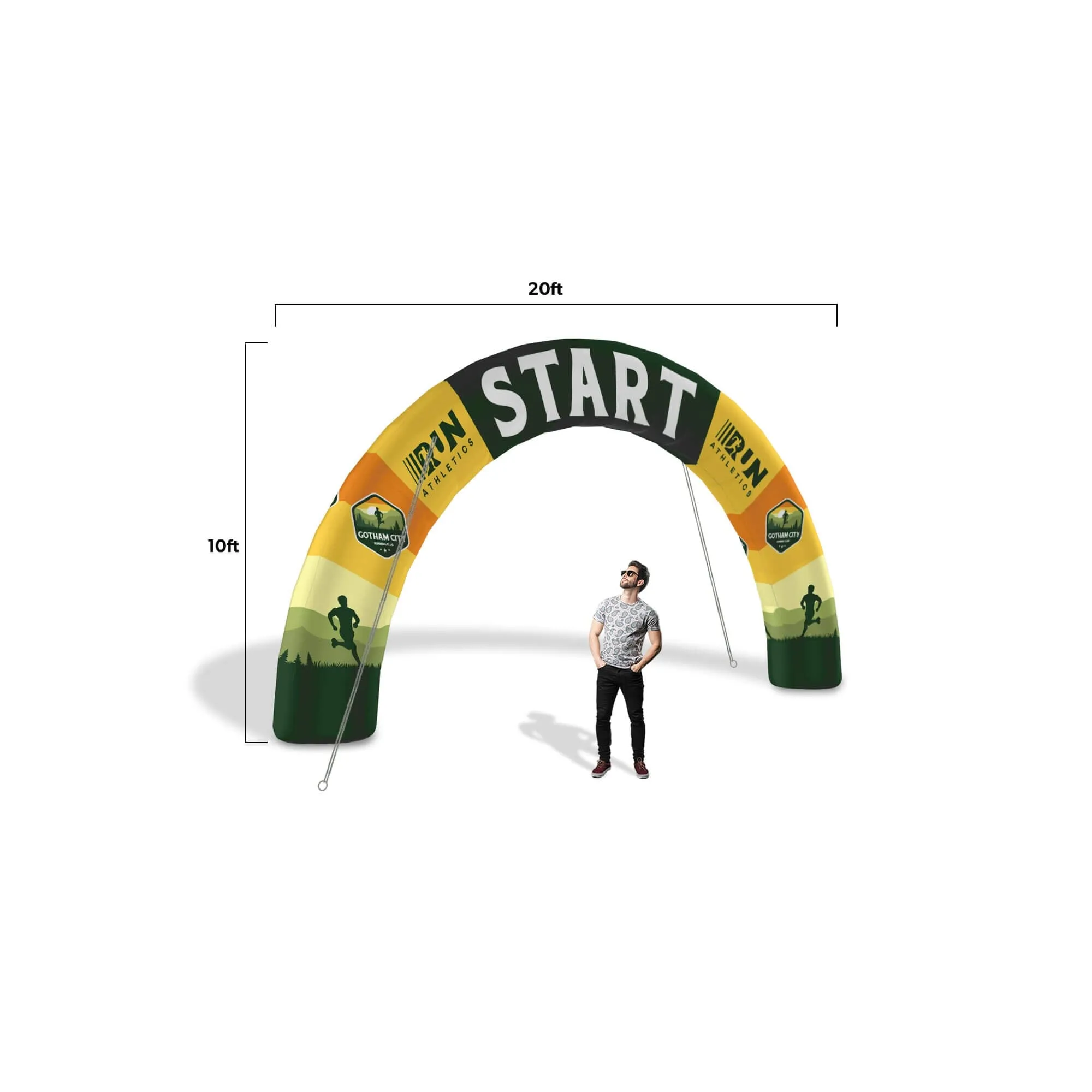 Custom Inflatable Arch Round