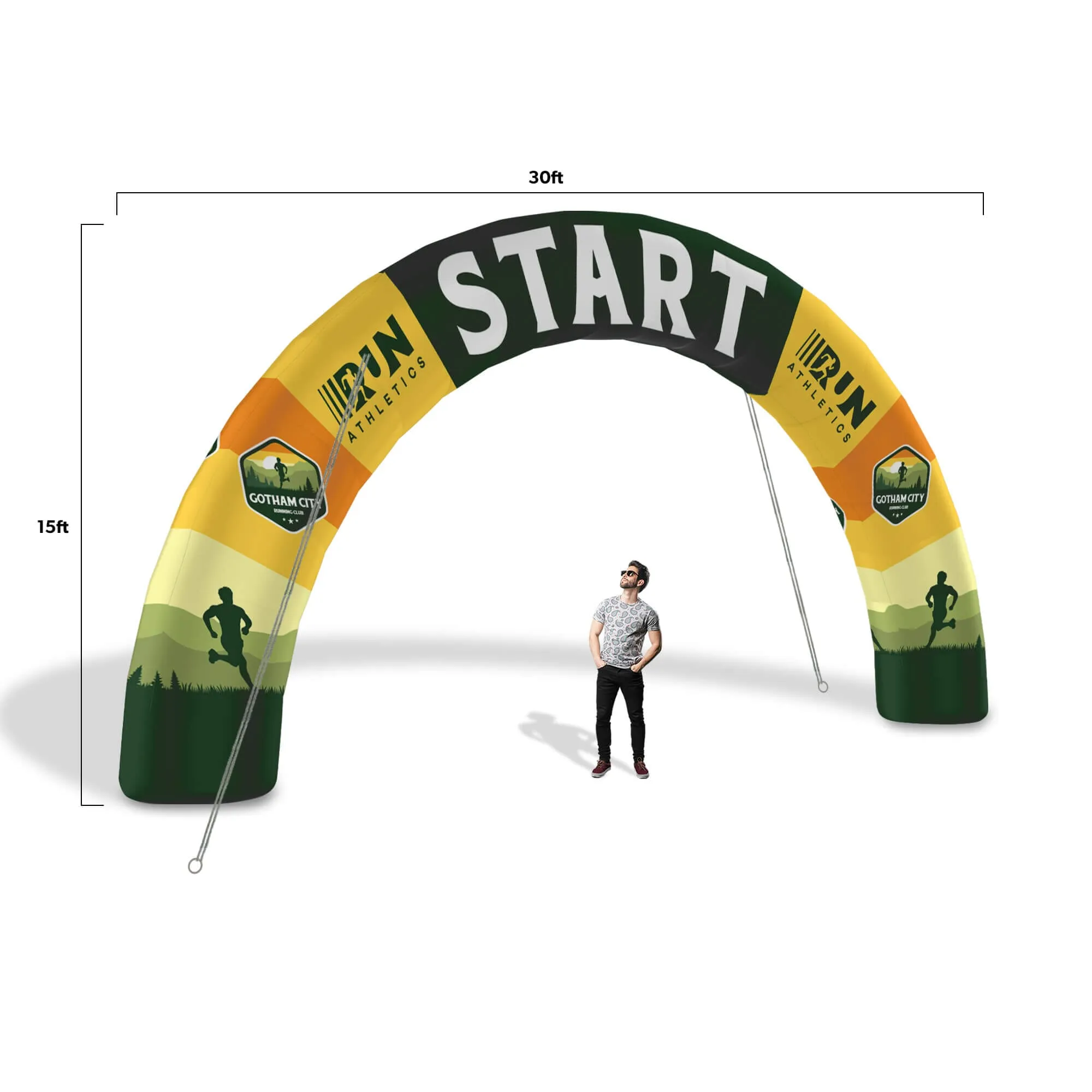 Custom Inflatable Arch Round