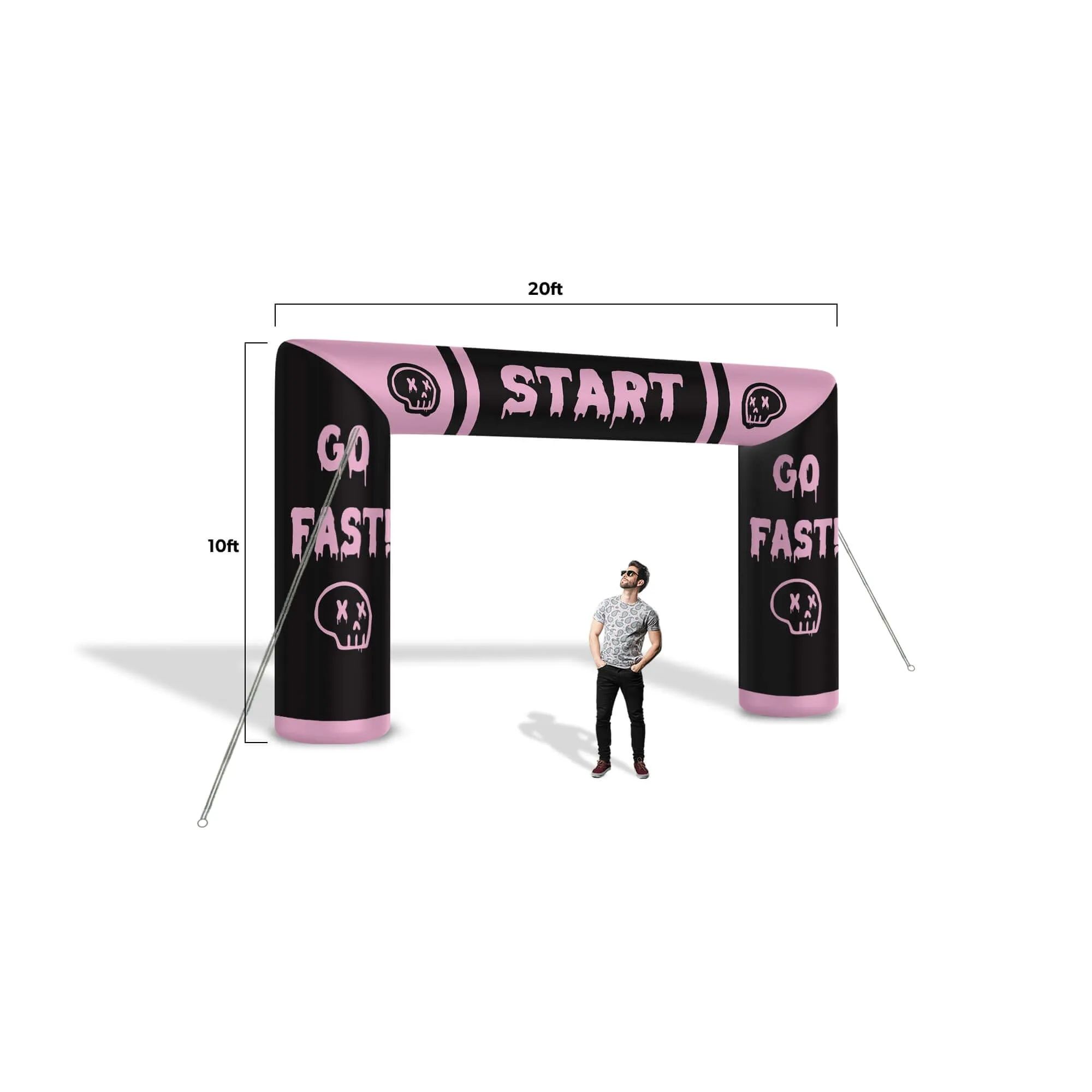 Custom Inflatable Arch Square