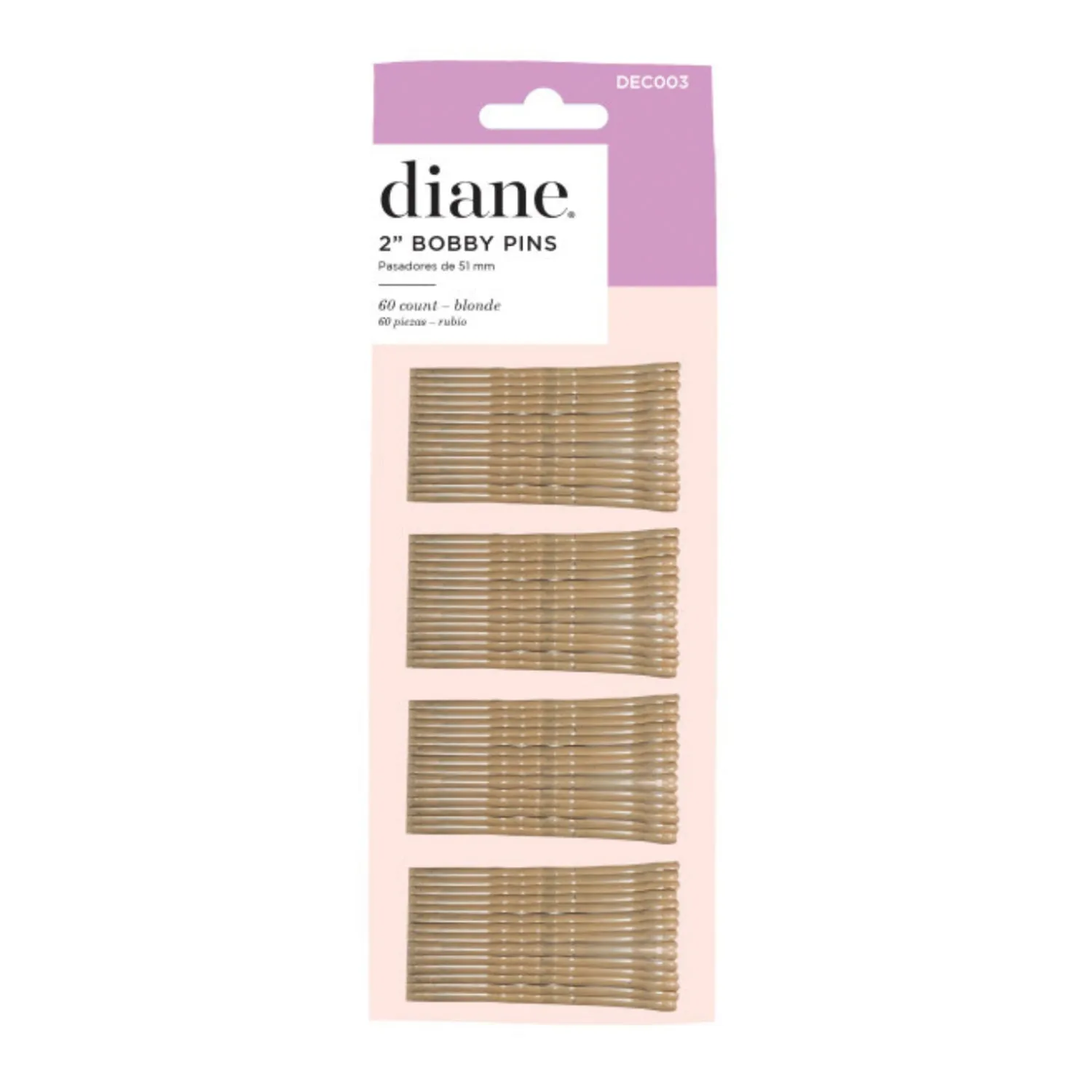 Diane 2" Bobby Pins 60pcs