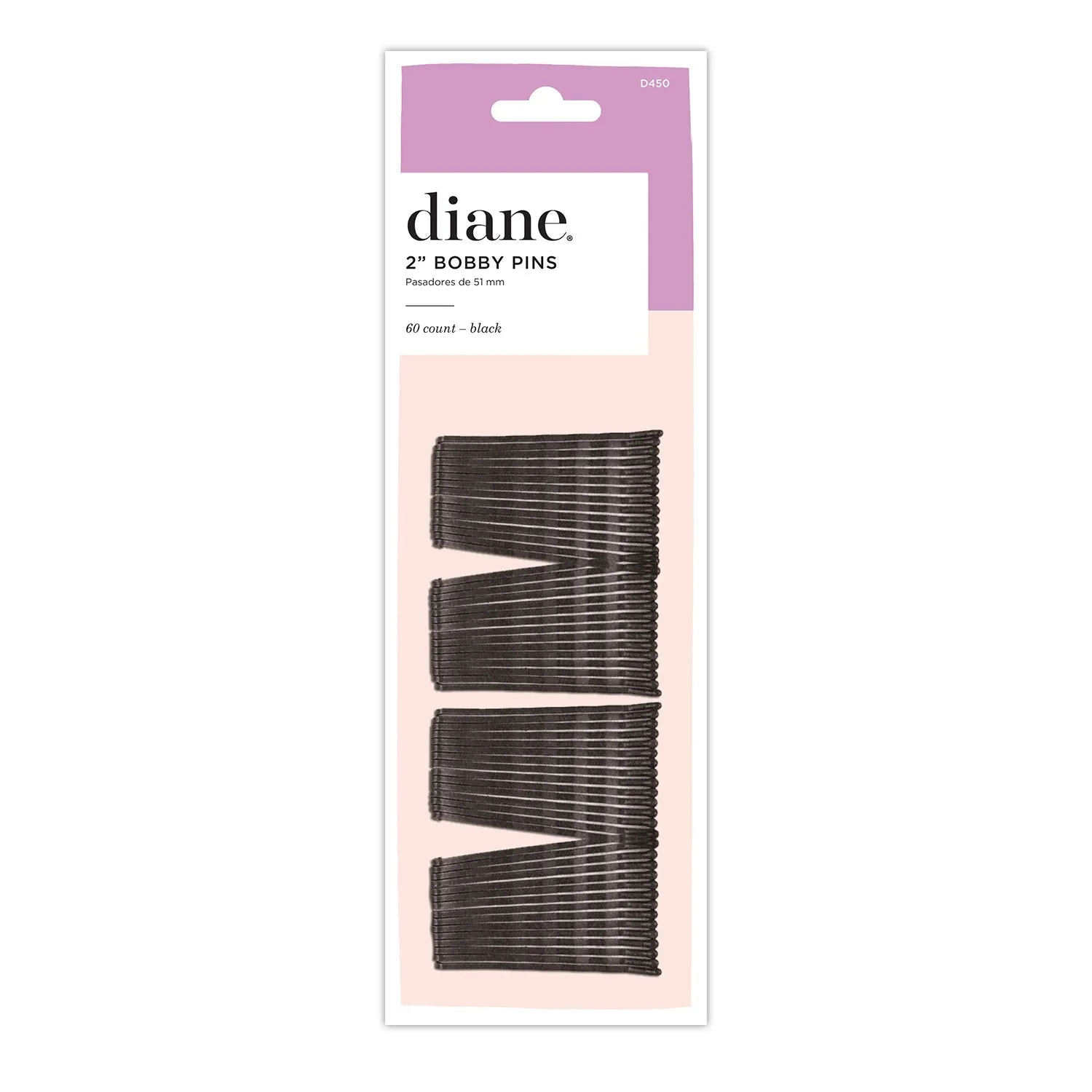 Diane 2" Bobby Pins 60pcs