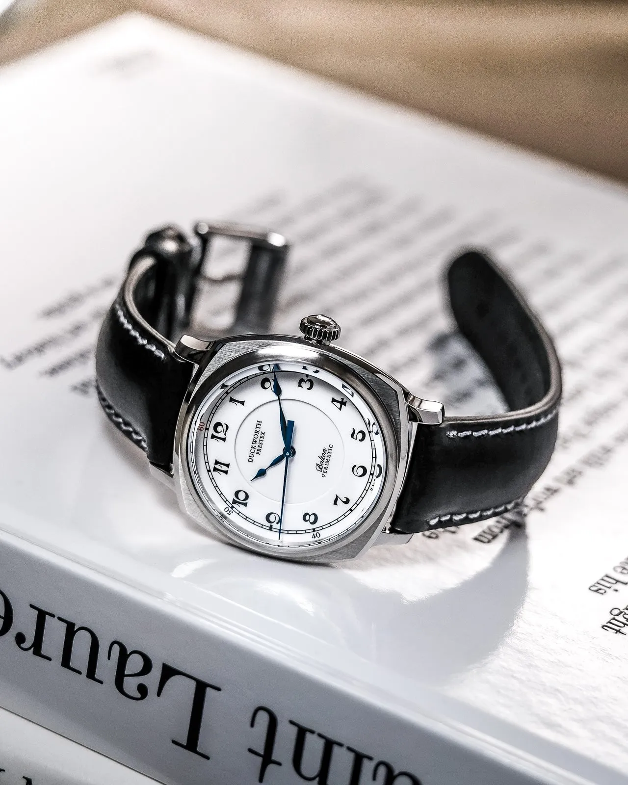 DP Watch Bolton VeriMTic White Black Leather