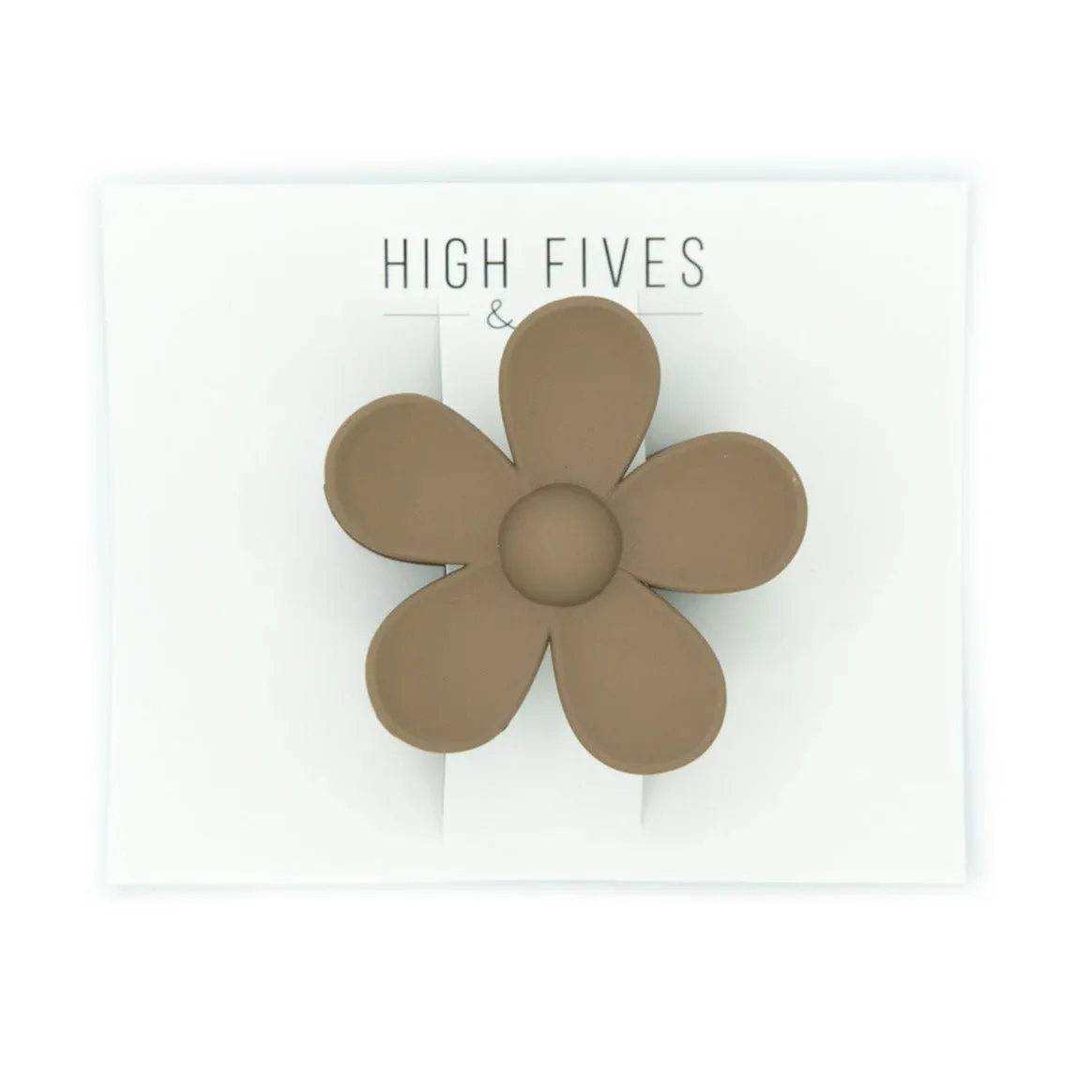 Flower Hair Claw Clips 2.95"