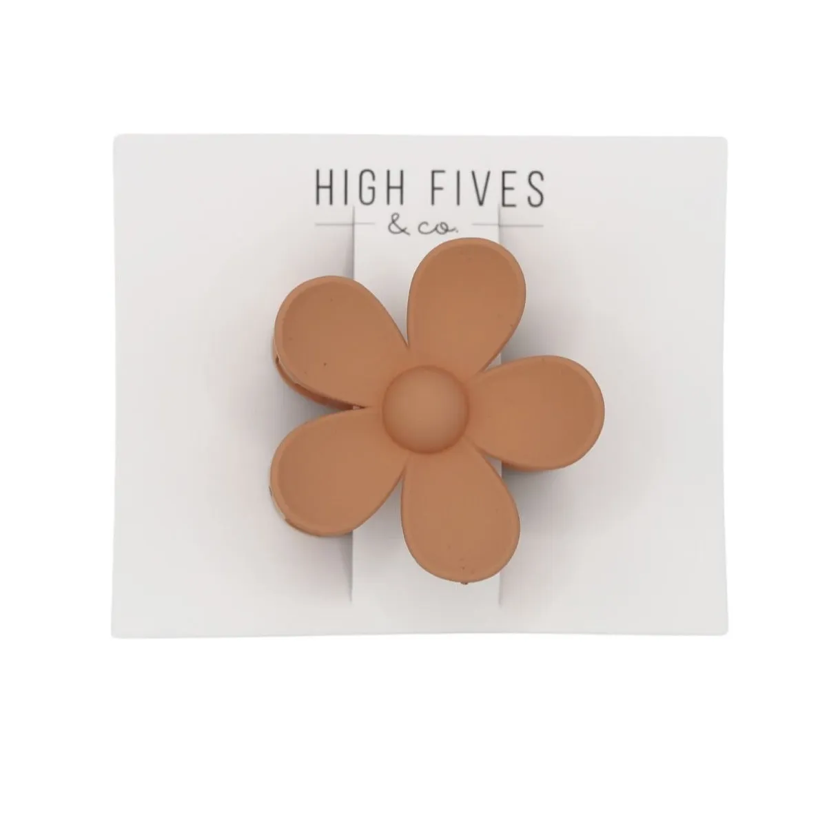 Flower Hair Claw Clips 2.95"