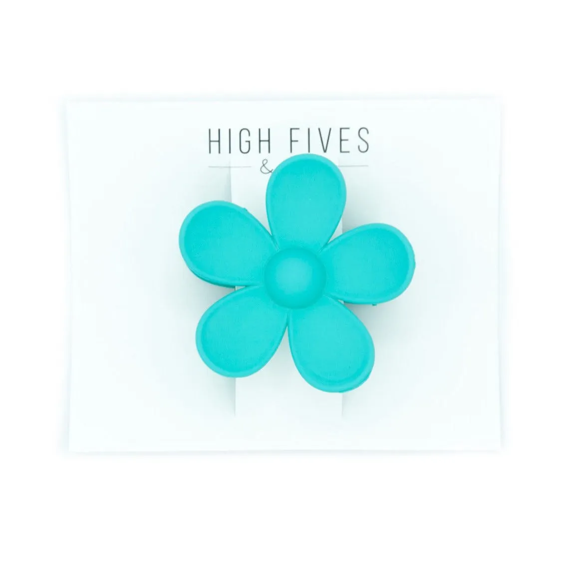 Flower Hair Claw Clips 2.95"