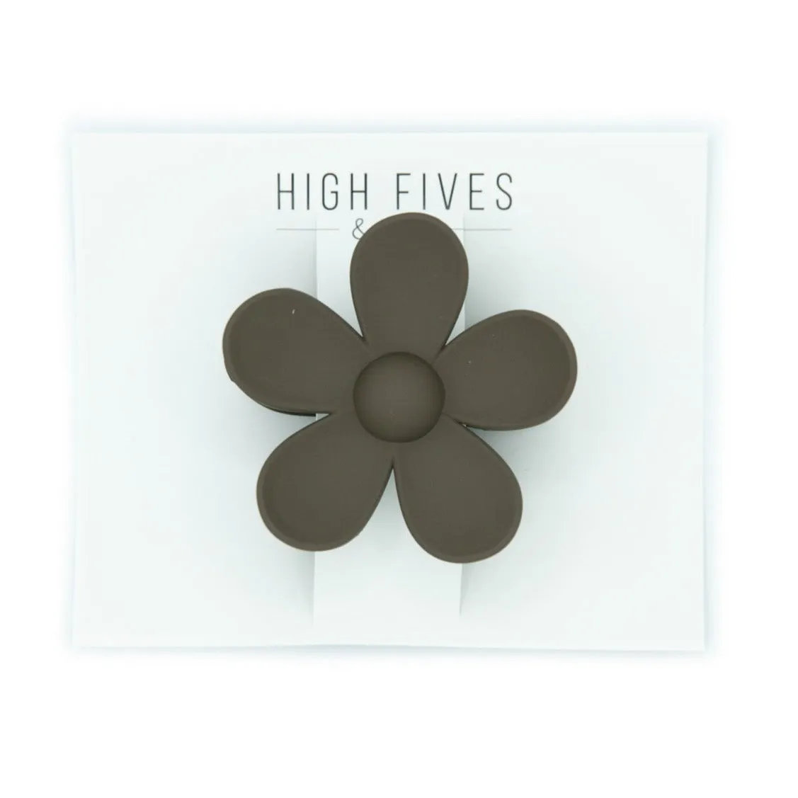 Flower Hair Claw Clips 2.95"