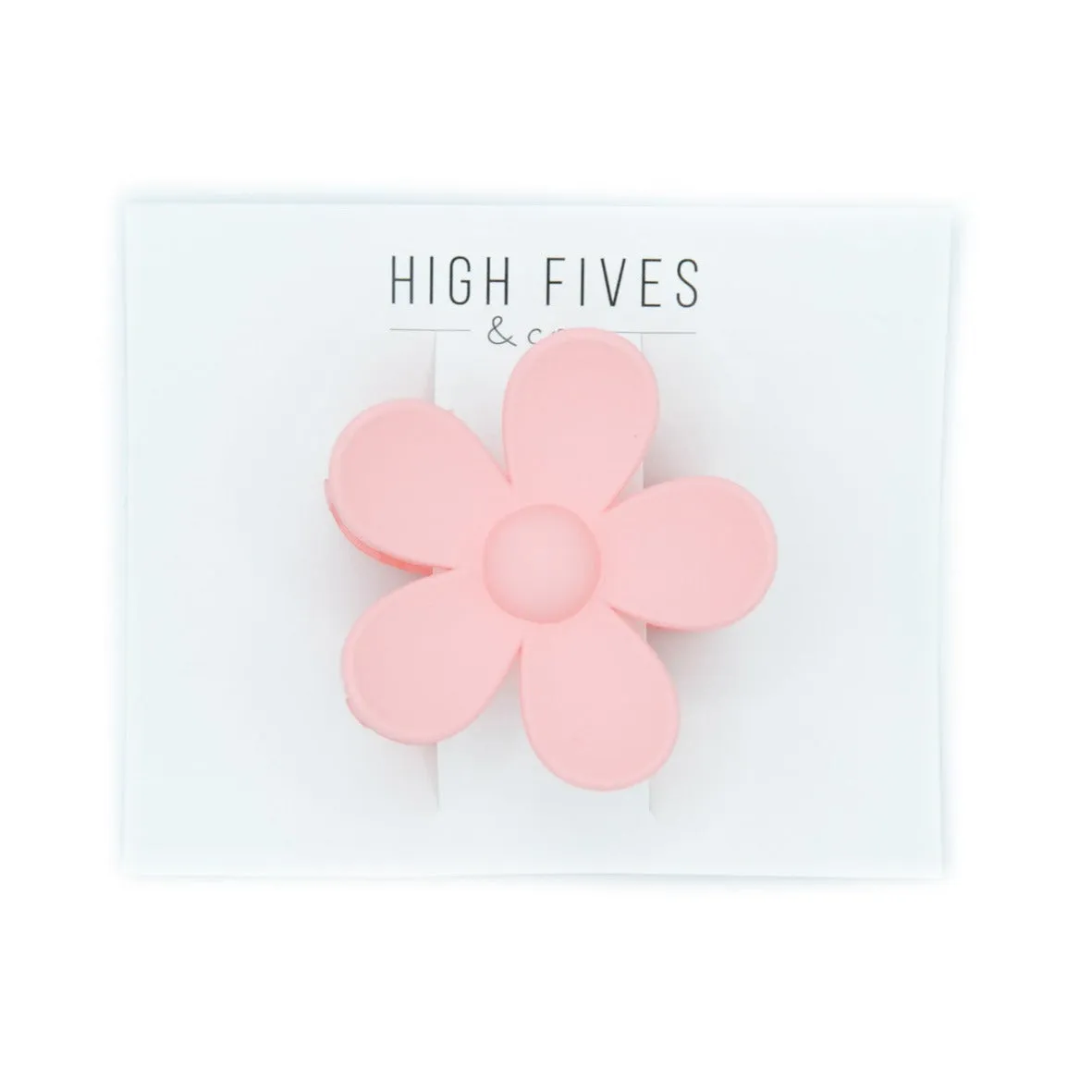 Flower Hair Claw Clips 2.95"