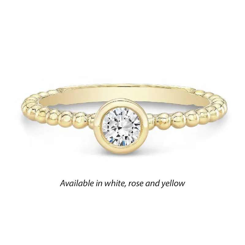 Forevermark Tribute™ Diamond Bead Stack Band