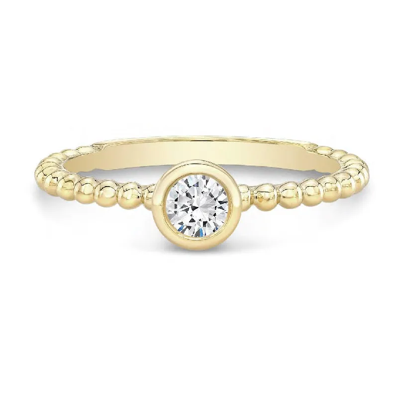 Forevermark Tribute™ Diamond Bead Stack Band